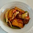 厚揚げと春野菜のミートボールあん炒め