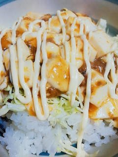 簡単、麻婆豆腐丼!-レシピのメイン写真