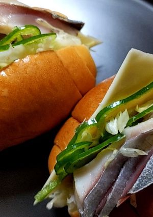 しめさばサンド-レシピのメイン写真