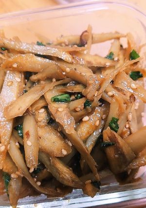大葉味噌きんぴら-レシピのメイン写真