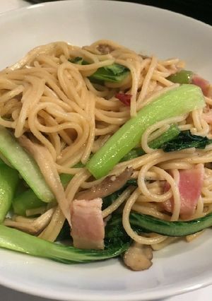味噌ガーリック醤油パスタ-レシピのメイン写真