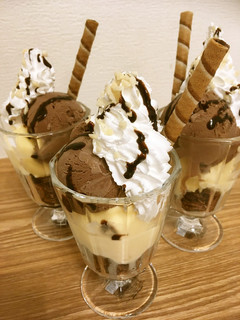 やっぱり!好きでしょ☆チョコレートパフェ-レシピのメイン写真