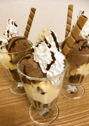 やっぱり！好きでしょ☆チョコレートパフェ-レシピのメイン写真