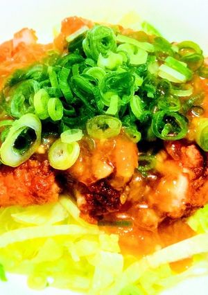 チャイナチキン おろし餡掛け油淋鶏-レシピのメイン写真
