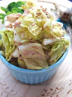 ツナと白菜の鶏ガラマヨサラダ-レシピのメイン写真