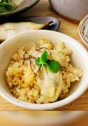 牡蠣の炊き込みご飯-レシピのメイン写真