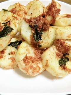コンビーフで食べる!?長いもソテー-レシピのメイン写真