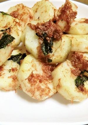 コンビーフで食べる！？長いもソテー-レシピのメイン写真