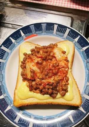 食パンで腸活は夜ご飯にすませちゃう!-レシピのメイン写真
