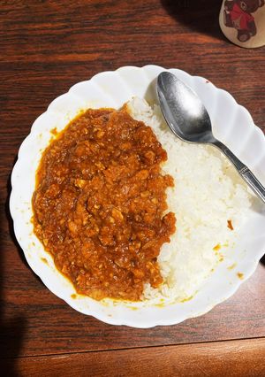簡単朝カレー-レシピのメイン写真