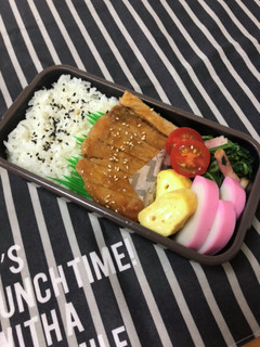 男子高校生弁当★110 ポークソテー弁当-レシピのメイン写真