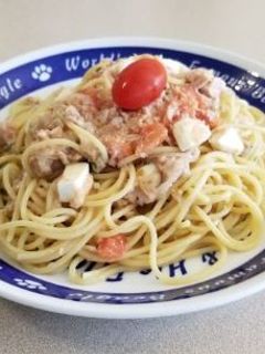 トマトとツナの冷製パスタ-レシピのメイン写真