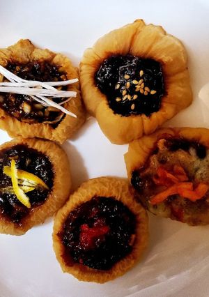 へそ大根の味噌田楽5種-レシピのメイン写真