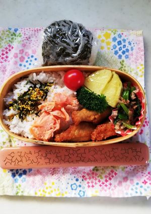 手羽唐弁当(12.17)-レシピのメイン写真