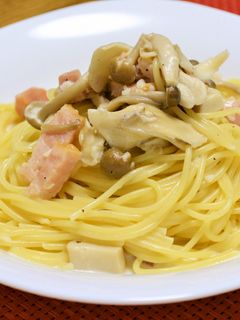 濃厚クリーミー♪きのこのクリームパスタ-レシピのメイン写真