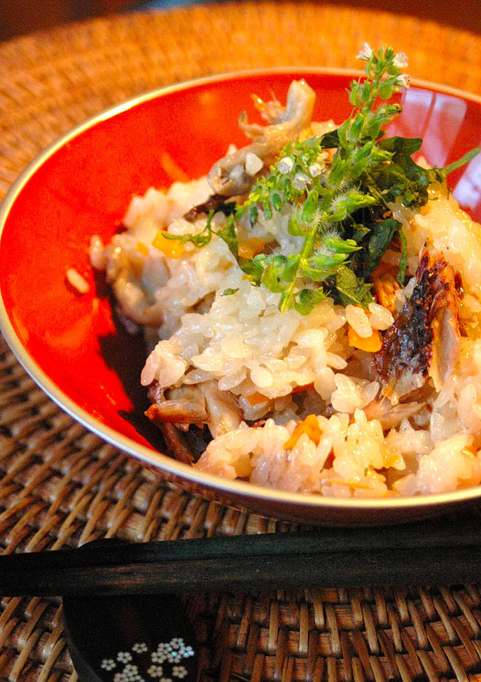 秋さんまの簡単炊き込みご飯（ひつまぶし）-レシピのメイン写真
