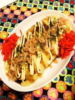 豚肉とキャベツでおつまみジャンボ豚平焼き-レシピのメイン写真