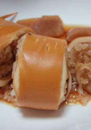 お米でお家で手軽に簡単おいしいイカ飯♪-レシピのメイン写真