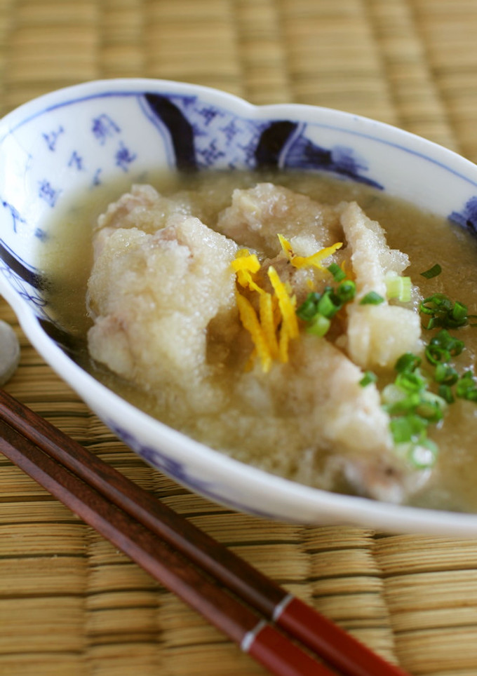 鶏ももの3種の「みぞれ煮」ゆず風味-レシピのメイン写真