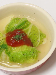 【簡単】白菜deくるくるお餅ロール-レシピのメイン写真