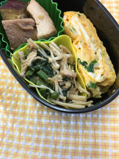 江島雅歌さん『ツナえのき大根葉の炒め物-レシピのメイン写真