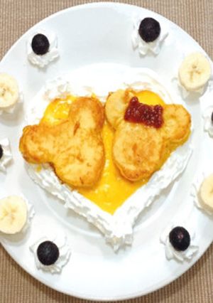 マンゴープリンソースDEフレンチトースト-レシピのメイン写真