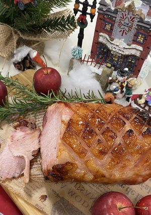 KIWICOOKING★クリスマスハム-レシピのメイン写真