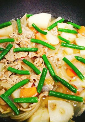 私の簡単塩肉じゃが-レシピのメイン写真