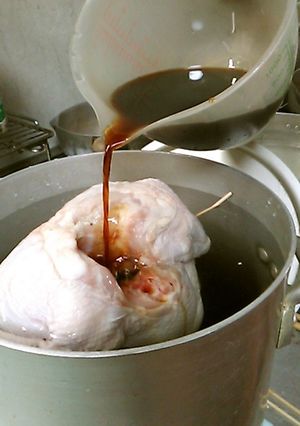コストコ２，２キロの丸鶏で冒険しました。-レシピのメイン写真