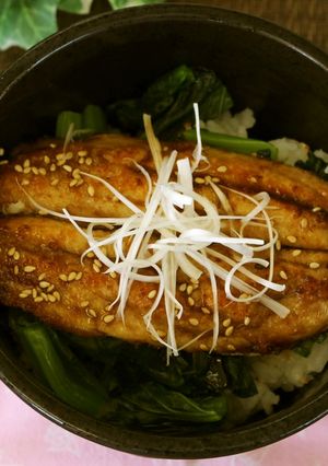いわしのかば焼き丼-レシピのメイン写真