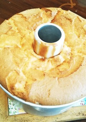 ふんわりシンプルバナナシフォンケーキ-レシピのメイン写真