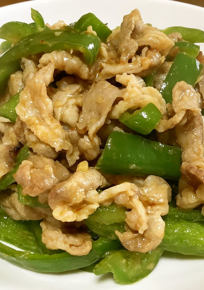 豚コマ肉とピーマンの香味豆板醤炒め-レシピのメイン写真