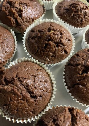 卵黄消費チョコカップケーキ-レシピのメイン写真