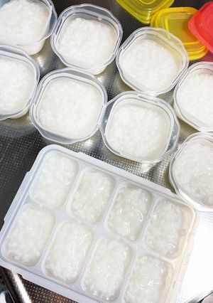 離乳食＊中期＊６ヶ月後半〜＊７倍粥-レシピのメイン写真