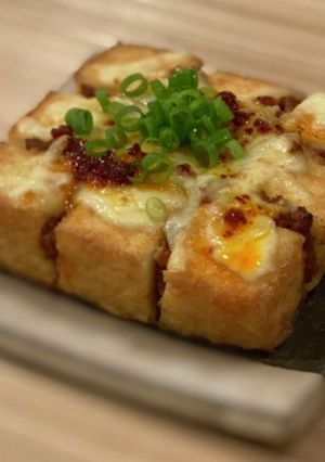 厚揚げ肉味噌チーズ焼き[肉味噌]-レシピのメイン写真