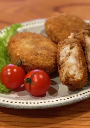 里芋の肉味噌コロッケ[肉味噌]-レシピのメイン写真