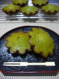 和三盆と抹茶を使った和のフィナンシェ-レシピのメイン写真