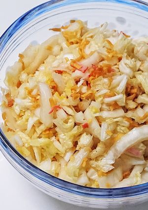 ♪ミニラーメンで無限白菜♪-レシピのメイン写真