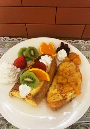 クリームチーズ入りフレンチトースト-レシピのメイン写真