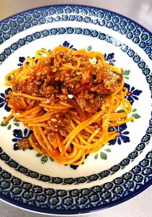 簡単　ボロネーゼ風パスタ-レシピのメイン写真