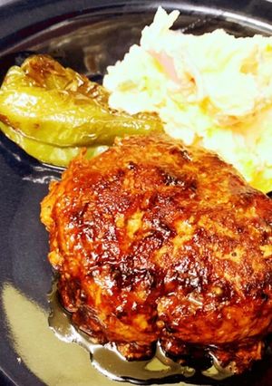 超簡単えのきハンバーグ♡-レシピのメイン写真