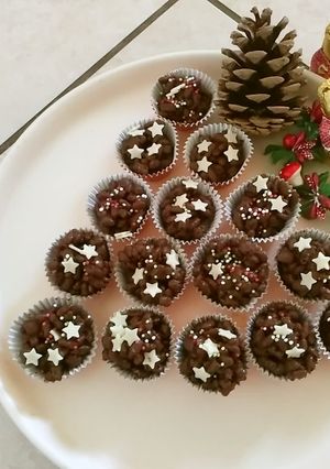 クリスマスに!チョコカップツリー-レシピのメイン写真