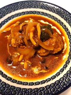 簡単 豆腐ハンバーグ デミグラスソース煮-レシピのメイン写真