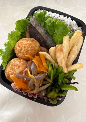 大学生娘のお弁当2025.06.27-レシピのメイン写真