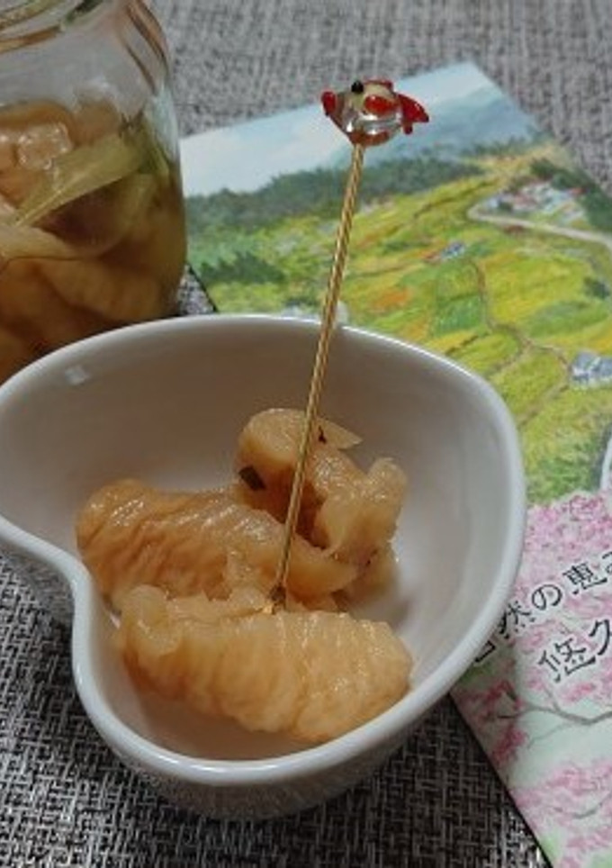 作り置きに☆へそ大根のピクルス-レシピのメイン写真