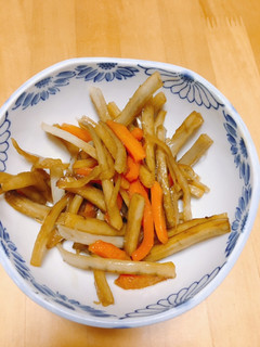 キンピラごぼう-レシピのメイン写真