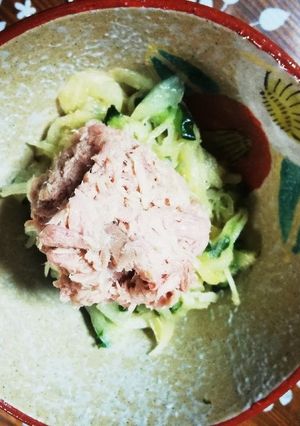 貴女風味できゅう＆玉ねぎ和え！ゆりさん風-レシピのメイン写真