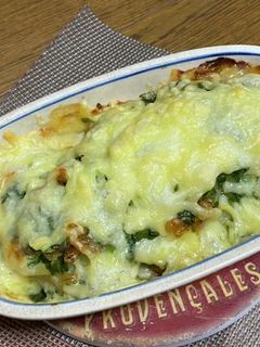 新ジャガイモともろみ味噌&チーズ焼き-レシピのメイン写真