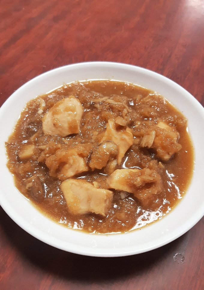 むね肉と椎茸のみぞれ煮-レシピのメイン写真
