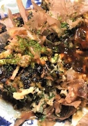 空豆粉100%のお好み焼き-レシピのメイン写真